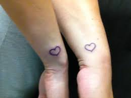 Matching Purple Heart Tattoos Tattoos Pinterest Purple Heart Tattoos Purple Hearts And Heart Tattoos Purple Heart Tattoos Purple Tattoo Ink Heart Tat