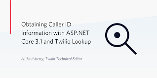 Help of session shown email id into next page. Obtaining Caller Id Info With Asp Net Core And Twilio Lookup