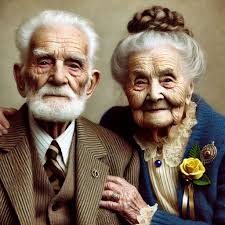 In a small, picturesque village, a couple was widely admired for their  astonishing vitality. The husband, an impressive 102 years old, and his  wife, a sprightly 98, were both in remarkable health.