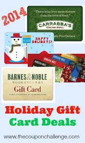 Holiday Gift Card Deals 2012 In 2020 Gift Card Deals Holiday Gift Card Holiday Gifts