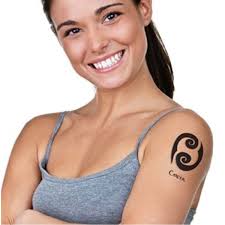 This tattoo design matches the brown skin color to bring the loyalty look in girls 3. Cancer Zodiac Tattoos Archives Tattoos For Fun