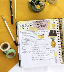 35 Ideas For Recipes In Your Bullet Journal My Inner Creative Bulletjournal Bujo Bulletjournalrecipe R Bullet Journal Recipe Book Diy Recipe Book Design