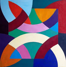 Modern set of trendy abstract geometric shapes and minimal forms for your wall art prints, brand, social media and etc. Abstract Of Geometric Shapes Painting By Stephen Conroy Saatchi Art