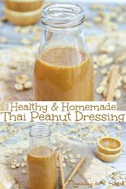 Healthy Thai Peanut Salad Dressing Recipe An Easy Homemade Sauce A Simple Asian Sauce That Is The Best In 2020 Peanut Salad Peanut Salad Dressings Thai Peanut Salad