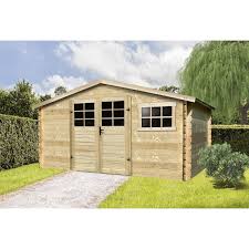 Vous pouvez même transformer un abri de jardin en pool house ou en chambre d'ami ! Abri De Jardin Traditionnel 28 Mm 3 88 X 2 98 M Solid