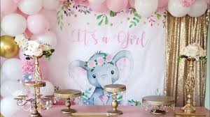 Decoracion Para Baby Shower De Elefante Youtube