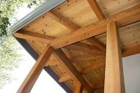 This protects the walls from rain. Kensington Sip And Timber Home Pacific Post Beam