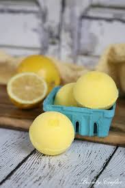 Make these diy bath bombs with your kids for a real fun activity. Lemon Bath Bombs Recipe Diy Lemonade Bath Fizzies