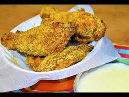 طريقة تحضير دجاج كنتاكي منزلي قرمشة واستواء ممتاز مع صلصة الثوم Kentucky Oven Chicken Youtube Garlic Dip Chicken Kentucky Fried