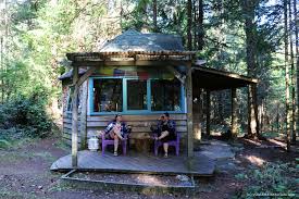 Rustic luxury in private beachside cabin. A Rustic Cabin In The Woods On Galiano Island World Adventurists