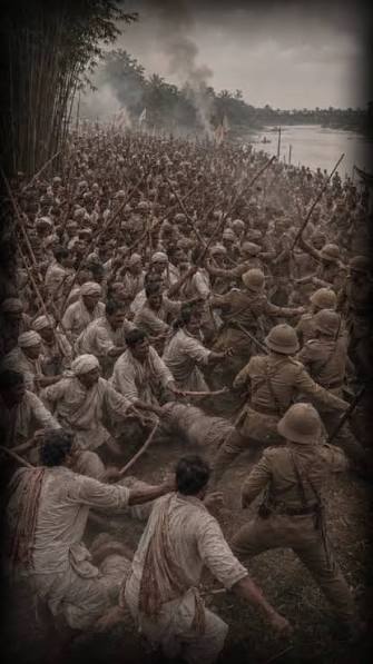 🚨 Assam's Forgotten Jallianwala Bagh — Patharughat Massacre History of India's freedom struggle is incomplete without Patharughat, Assam — often called “Assam's Jallianwala Bagh.” In 1894, unarmed farmers protesting against illegal taxes