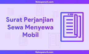 Maybe you would like to learn more about one of these? Doc Contoh Surat Perjanjian Sewa Menyewa Mobil Resmi Blogging Buku Surat
