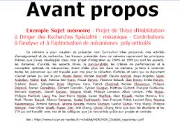 Avant Propos Pour Pfe Memoire Rapport De Stage Et Theses Word Search Puzzle Words