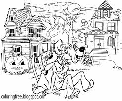 There are many episodes of scooby doo, since its inception in the late 50s. Free Coloring Pages Printable Pictures To Color Kids Drawing Ideas Printable Scooby Doo Coloring Haunted Ghost Town Monster Drawing