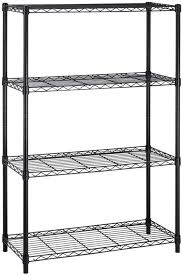 4 shelf storage shelves heavy duty