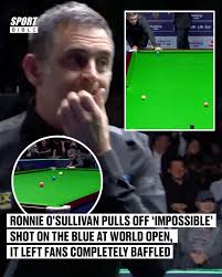 Just Ronnie O'Sullivan doing Ronnie O'Sullivan things, but even the GOAT  didn't expect this one... 😅🤯