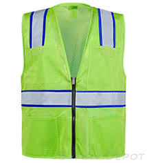 Safety depot offers this hi visibility light blue safety vest for men and women. Colored Safety Vests