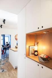 Appartement Paris 19 Renovation Sur Mesure Meuble Entree Decoration Maison Appartement Paris