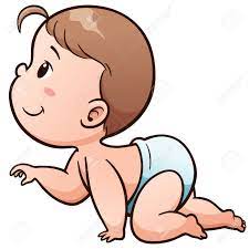 24 3d good luck baby emoticons gif 3 free chinese font. Vector Illustration Of Cartoon Baby Learn To Crawl Royalty Free Cliparts Vectors And Stock Illustration Image 66380155