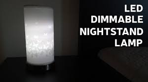 The led ring light has 3 colors light mode: How To Make Led Dimmable Nightstand Lamp Youtube
