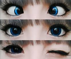Blue Circle Lenses Google Search Anime Eye Makeup Circle Lenses Halloween Contact Lenses A wide variety of anime eye contact options are available to you, such as lenses color, lenses hardness, and package quantity. anime eye makeup