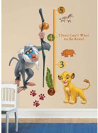 Buy Disney The Lion King Wall Decal Growth Chart Online In Indonesia B00gj3awve