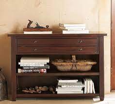 Boring (perhaps the worst thing i could think of) or 2. Pottery Barn Map Console Table Copycatchic