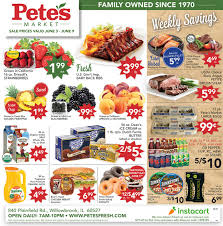 Opening hours and more information store hours, phone number, and more info. Pete S Fresh Market Ad Circular 06 03 06 09 2020 Rabato