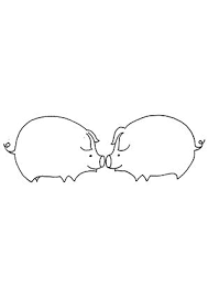 Unsere malvorlagen sind so einfach wie möglich gezeichnet, um den mädchen und jungen so viel kreativen spielraum wie möglich zu geben. Ausmalbild Zwei Schweinchen Zum Kostenlosen Ausdrucken Und Ausmalen Fur Kinder Ausmalbilder Malvorlagen Ausm Schwein Malen Ausmalen Ausmalbilder Tiere