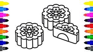We love seeing all kinds of how to make a moon cake to make this cake you will need: Mid Autumn Festival Coloring Pages Coloring Mooncake Youtube