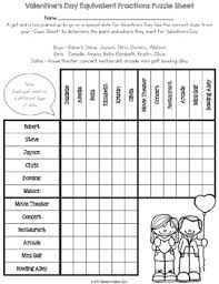 Today we're paying a visit to canada's ontario province. Free Valentine S Day Math Logic Puzzle Equivalent Fractions By Games 4 Gains