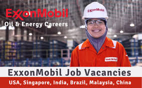 English teaching, hr, sales, marketing, nurse, medical, technician, purchasing officer, edms. Exxonmobil Job Vacancies Usa India Brazil China Malaysia Singapore