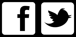 Image result for twitter logo black