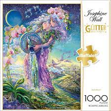 Josephine wall describes this painting, the enchantress weaves her wondrous magic amid floating candlesticks. Josephine Wall Aquarius Glitter Edition 1000 Piece Jigsaw Puzzle In 2021 Josephine Wall Jigsaw Puzzles Art 1000 Piece Jigsaw Puzzles
