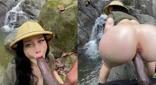 Naughty teen gets a BBC in the great outdoors - Free Porn Sex Videos XXX  Movies