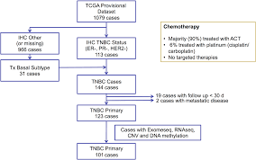 When malignant cancer cells form and grow within a person's breast tissue, breast cancer occurs. Predictors Of Chemosensitivity In Triple Negative Breast Cancer An Integrated Genomic Analysis
