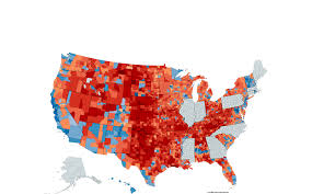 Actual 2020 Us Election County Map No Some States Actually Maps