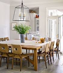 A Family Friendly Texas Ranch Square Dining Tables Large Square Dining Table Dining Room Decor