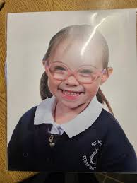 My daughters sowing in a Photo Booth