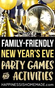 New Year S Eve Party Games Activities New Year S Eve Activities Family New Years Eve New Years Eve Games