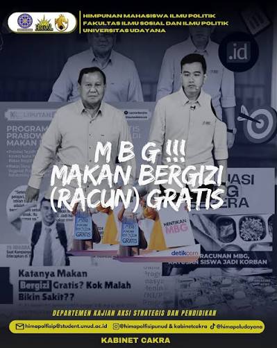 Siswa Keracunan Makanan Bergizi Gratis