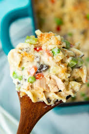 Saute some celery in butter for the first layer of flavor, add the soup, water and pasta and simmer! Classic Tuna Noodle Casserole Plus Freezing Instructions Wholefully