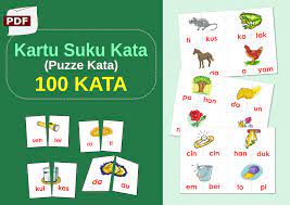 Maybe you would like to learn more about one of these? Kartu Suku Kata Puzzle Kata Pdf Belajar Membaca Com