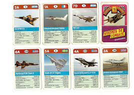 Cartas Supertriumf Tema Aviones De Combate Estas Cartas Fueron Hechas Por La Empresa Colombiana Ronda En Los Anos 80s Aviones De Combate Aviones Combate