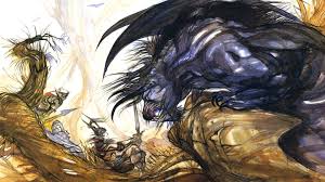 Search free minimalist wallpapers on zedge and personalize your phone to suit you. 4577411 Drawing Final Fantasy Yoshitaka Amano Behemoth Wallpaper Mocah Hd Wallpapers