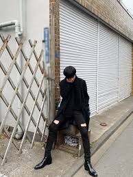 ayumu saint laurent parisのブーツを使ったコーディネート wear ヒールブーツ 履く ヒール
