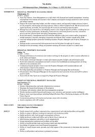 A great job title typically includes a general term, level of experience and any special requirements. Regional Property Manager Resume Samples Velvet Jobs