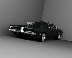 1969 Dodge Charger Rt Matte Black Pin On Charger