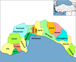 Elmalı merkez antalya ilinde yer almakta olup, elmalı merkez elmalı ilçesine bağlıdır.elmalı merkez haritası konumu ise 36° 44' 16.2204'' kuzey ve 29° 54' 59.9832'' doğu gps koordinatlarıdır. Antalya Nin Ilceleri Vikipedi