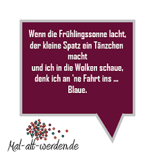 Fahrt Ins Blaue Spruch